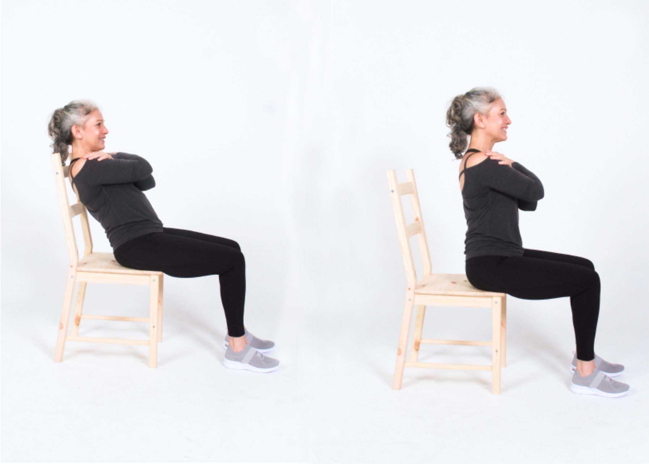 Chair workouts best sale for arms